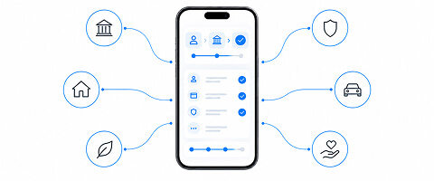 FINcredible digital identity and open banking platform connecting financial and industry services.
